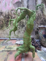 Gốc Bonsai mai đào - Thế Thác Đổ - Mã: TL 1