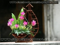 Hoa pha lê nghệ thuật. Mã HPL 32