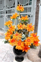  Hoa Hướng Dương Cam - Mã: HPL 82