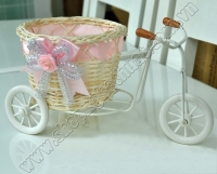 Xe Đạp nhựa giỏ mây cỡ bé