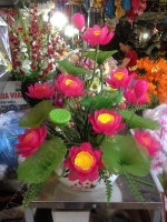 Hoa pha lê Nghệ Thuật - Hoa Sen - Mã HPL 13