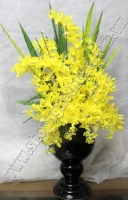 Hoa Pha Lê: Hoa Lan chùm Vàng- Mã: HPL 23