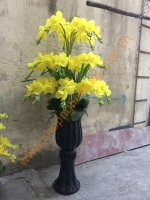 Hoa lan hồ điệp vàng 3 tầng. Mã HPL 191