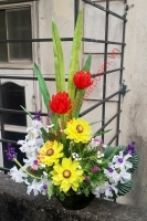 Hoa Hướng dương pha lê nghệ thuật - Mã HPL 204