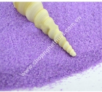 Cát Màu Trang Trí có ánh kim- màu Tím (1)