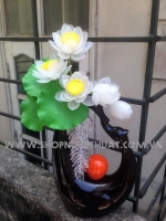 Hoa Sen Trắng - Mã: HPL 234