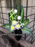 Hoa Sen Trắng - Mã: HPL 243