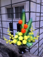 Hoa Hồng Vàng - Mã: HPL 255