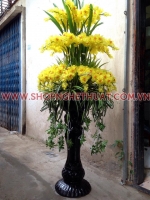 Hoa Pha Lê Nghệ Thuật - Hoa Lan Hoàng Hậu- Mã: HPL 262