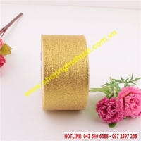 Ruy băng kim tuyến 3,6cm (Rộng 3.6cm x Dài 25m)