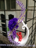 Hoa Lan Chùm Tím Nghệ Thuật