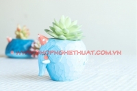 Chậu gốm động vật