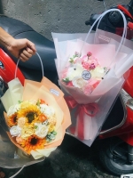 Túi đựng hoa sáp thành phẩm