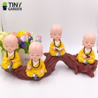 Bộ 4 chú tiểu(LAM- VÀNG)